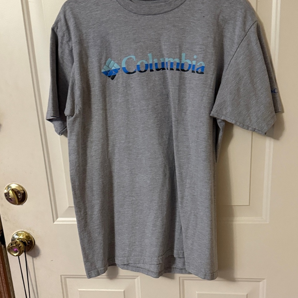 Columbia Men's Heather Gray Short Sleeve Tee